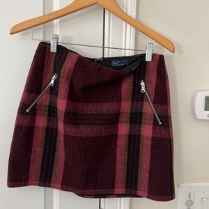 Plaid skirt